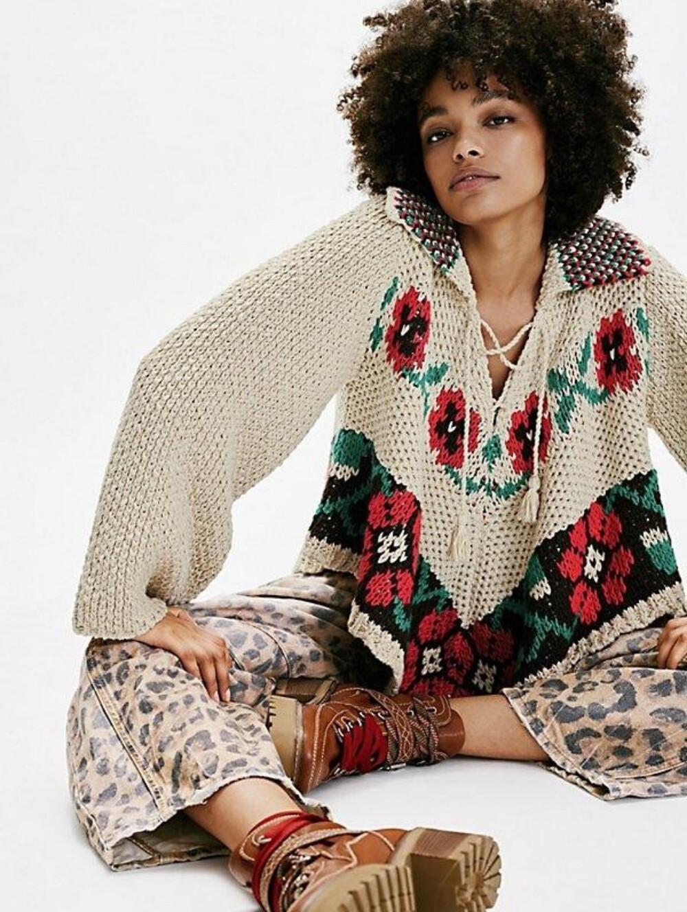 Free People Julie Girl Poncho